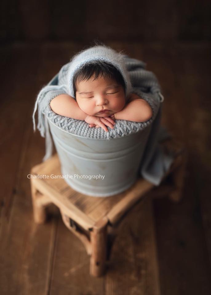 {NEW} Newborn Posing Bucket