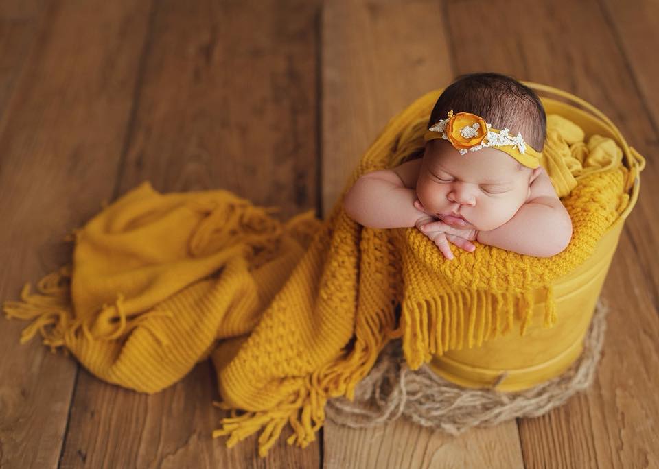 {NEW} Newborn Posing Bucket